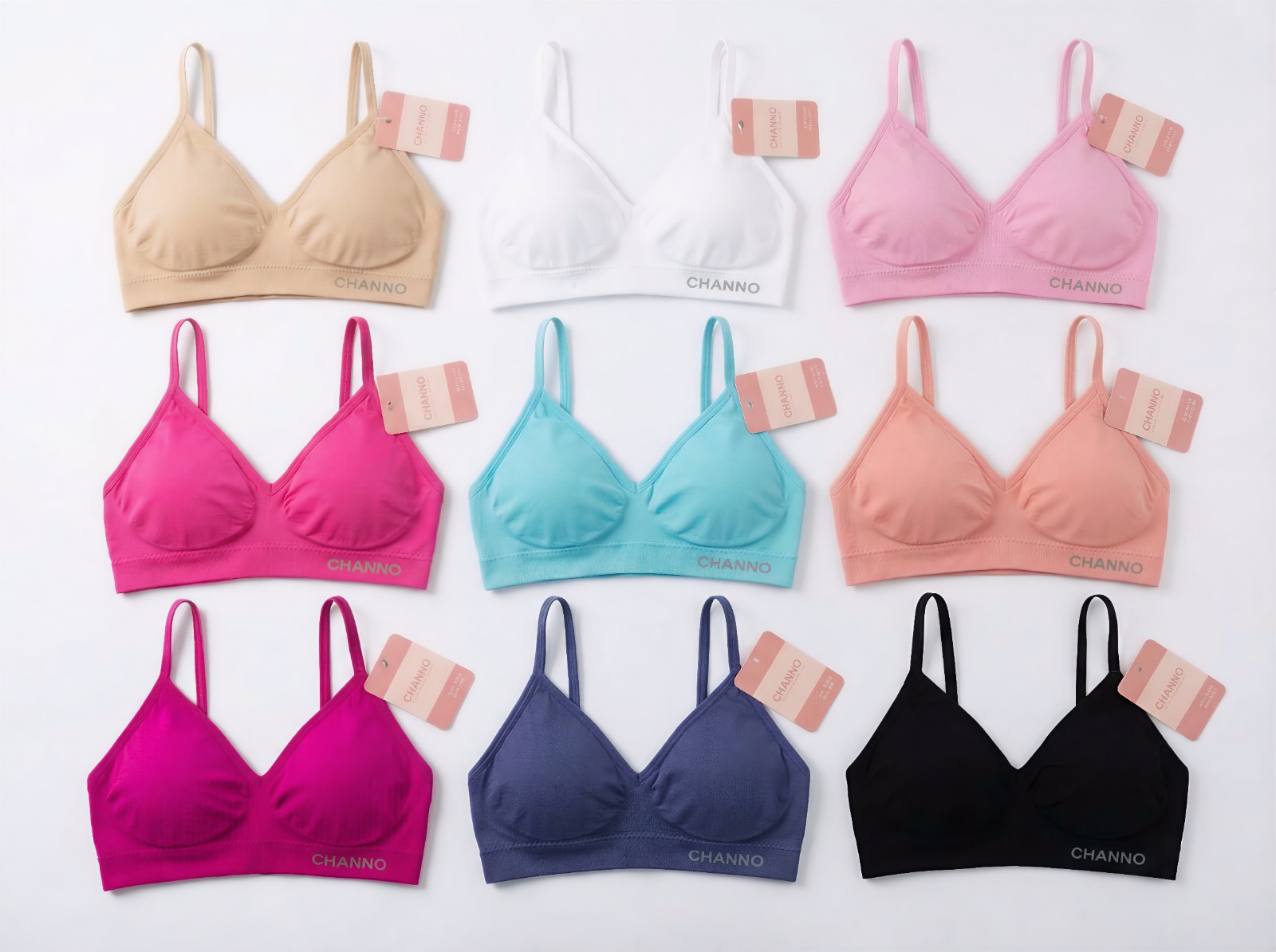 Brassière sans coutures — multicolore